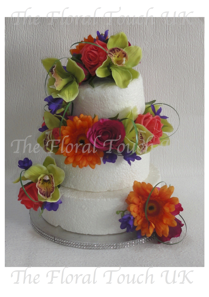 Artificial Cake Flowers